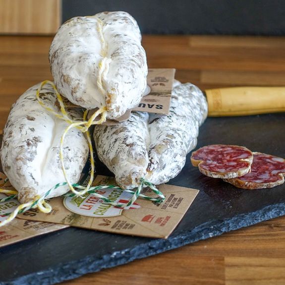 Saucisson de Savoie Artisanal aux Noisettes