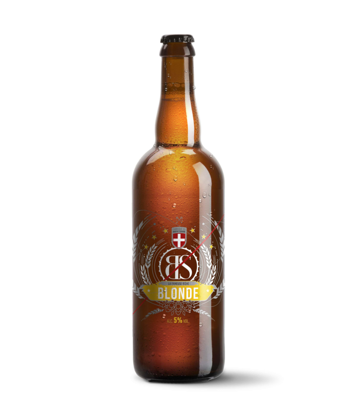 Bière Blonde BIO - Gamme BS des Brasseurs Savoyards