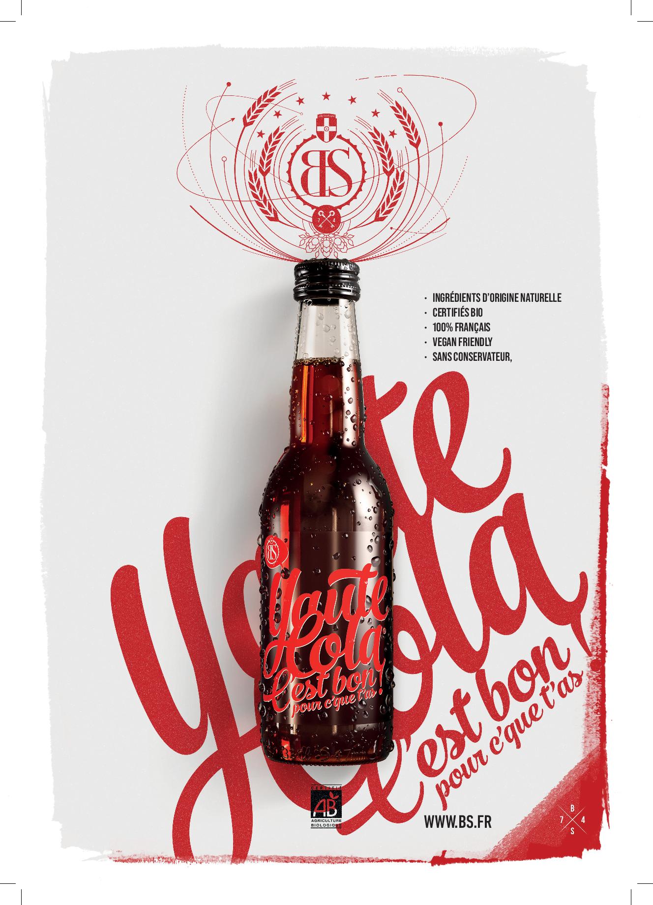 Yaute Cola Bio - Gamme BS des Brasseurs Savoyards