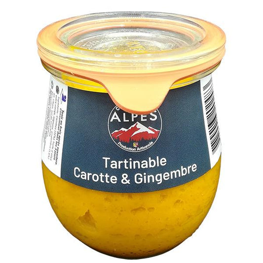 Tartinable carottes gingembre