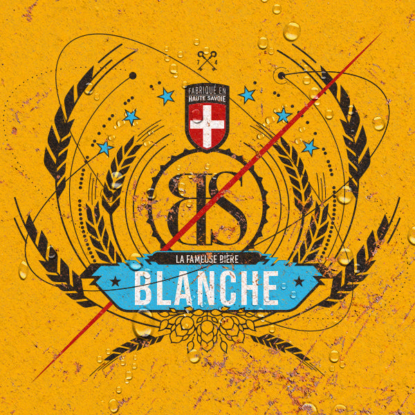 Bière Blanche BIO - Gamme BS des Brasseurs Savoyards