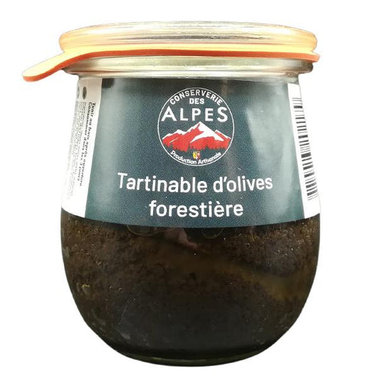 Tartinable d’olives forestière