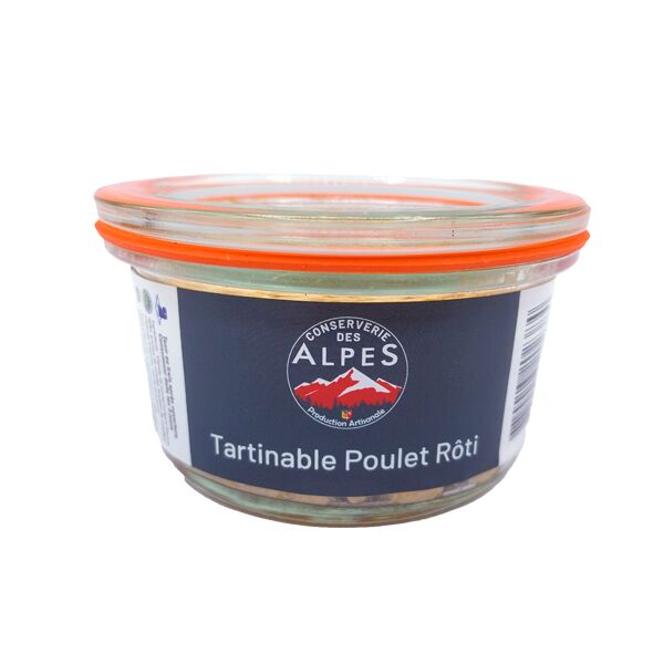 Tartinable de Poulet Roti artisanal des Alpes